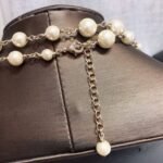 Chanel Double Strand Pearl Necklace - Image 5