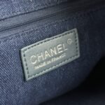 Chanel 22 Handbag Washed Denim Blue 41cm AS3261 B10439 NM981 - Image 4
