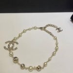Chanel Pearl And Crystal Necklace - Image 2