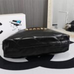 Chanel 22 Handbag Black With Gold Tone Metal 39Cm AS3261 B19059 94305 - Image 3