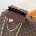 Super Vip 1:1 – Louis Vuitton Wallet On Chain Rosy Grenat Red 19Cm M25814 - Image 8