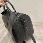 Louis Vuitton Keepall Bandoulière 50 Black 50Cm M44810 - Image 3