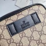 Gucci GG Supreme Web Belt Bag Beige Ebony 33Cm 450956 K6RHX 9678 - Image 7