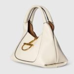 Super Vip 1:1 – Gucci Softbit Medium Top Handle Bag Leather White 27Cm ‎‎837467 AAEAO 9050 - Image 2