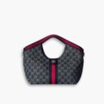 Gucci Giglio Small Tote Bag Blue And White GG Denim 25Cm 860845 FAFRW 8864