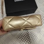 Chanel 19 Flap Bag In Gold 25cm - Image 7