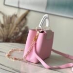 Louis Vuitton Mini Capucines Rose Chamallow Pink 20cm M22375 - Image 5