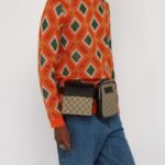 Gucci GG Supreme Web Belt Bag Beige Ebony 33Cm 450956 K6RHX 9678 - Image 9