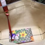 Gucci Ophidia GG Flora Medium Tote In Red 44cm - Image 6