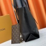 Louis Vuitton Low Key Cabas Bag Black 35cm M25341 - Image 3