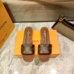 Louis Vuitton Lock It Flat Mule Monogram Brown - Image 5