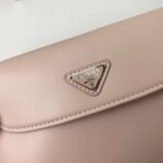 Prada Cleo Brushed Leather Pink 22 Cm - Image 5