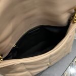 Saint Laurent Puffer Medium Beige 35Cm - Image 9