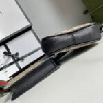 Gucci GG Supreme Web Belt Bag Beige Ebony 33Cm 450956 K6RHX 9678 - Image 8